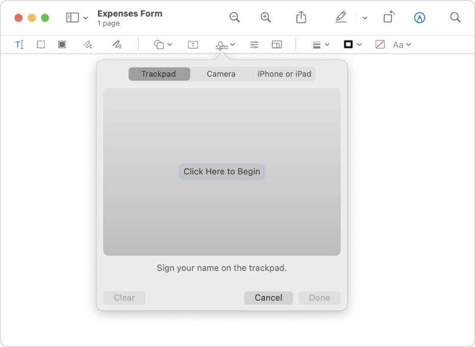 create linked table of contents in preview for mac